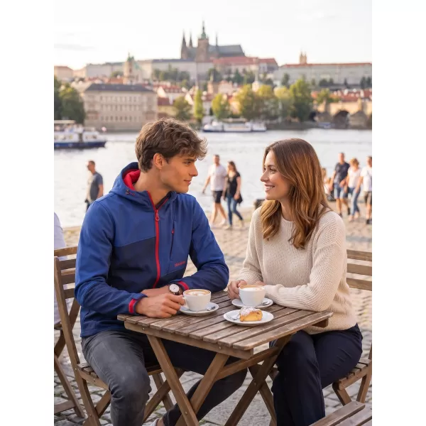 Pánská softshellová bunda ALTISPORT GAN MODRÁ 