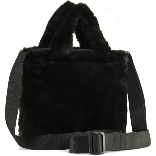  Dámská taška PUMA UP FAUX FUR MINI SHOPPER BAG 09171301 PUMA BLACK 