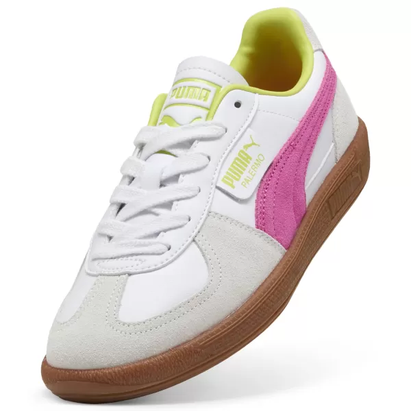  Pánské boty PUMA PALERMO LTH 39646425 PUMA WHITE/FLURO PINK PES 