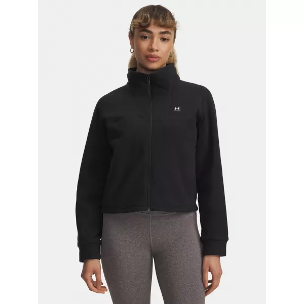  Dámská mikina UNDER ARMOUR UA W EXPANSE FLEECE FZ 1387694-002 ČERNÁ 
