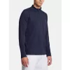 Pánské triko UNDER ARMOUR UA TECH TEXTURED 1/2 ZIP 1382797-410 MODRÁ