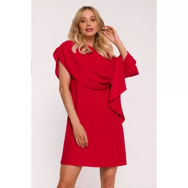  Dámské šaty STYLOVE S423 RED 