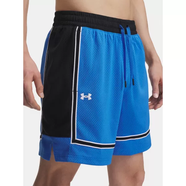  Pánské kraťasy UNDER ARMOUR UA ZONE PRO 7IN MESH SHORT 1387089-402 MODRÁ 