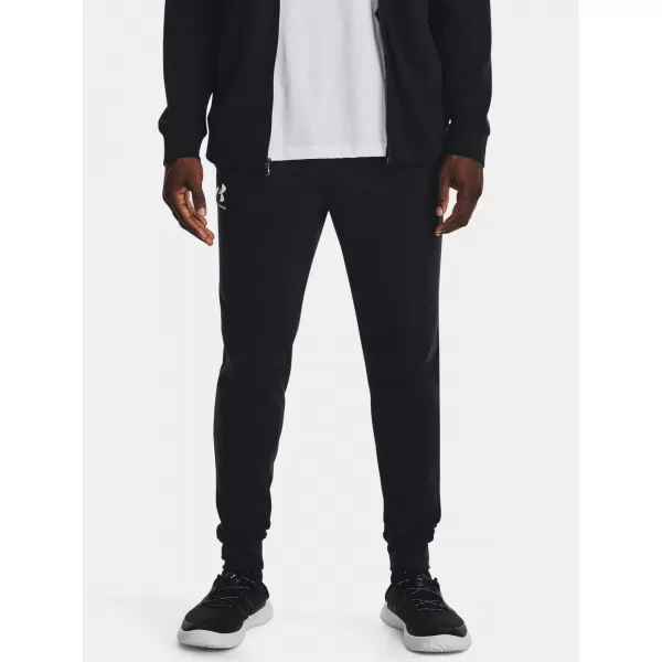  Pánské tepláky UNDER ARMOUR UA RIVAL TERRY JOGGER 1380843-001 ČERNÁ 