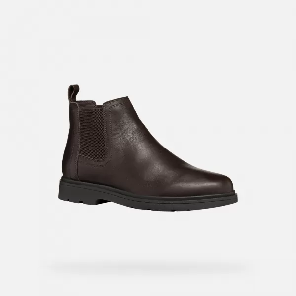  Pánské boty GEOX SPHERICA EC1 G006535 TMAVĚ HNĚDÁ 