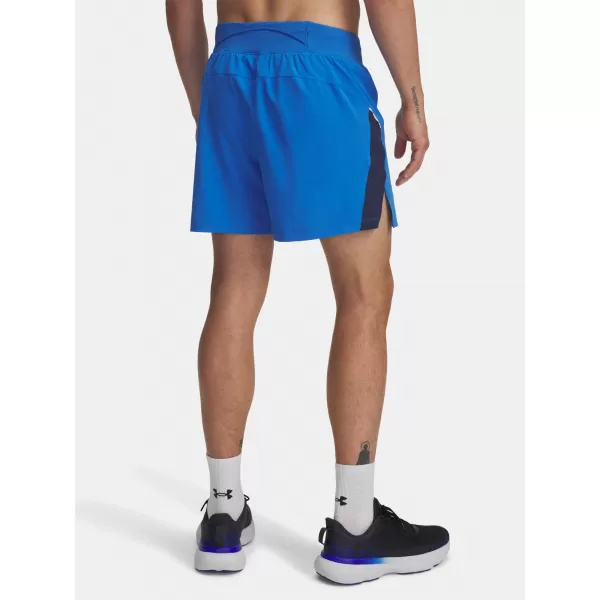  Pánské kraťasy UNDER ARMOUR UA LAUNCH PRO 5 SHORTS modrá 