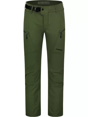 Pánské outdoorové kalhoty NORDBLANC FORGE NBSPM8191 ZELENÝ DEN