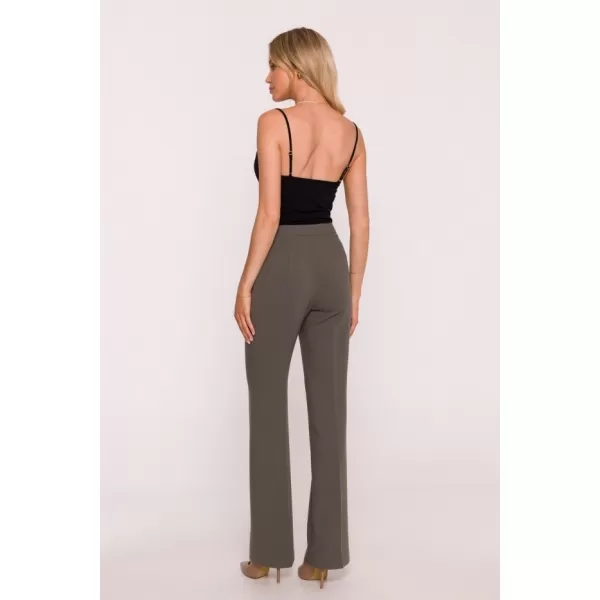  Dámské kalhoty STYLOVE S418 KHAKI 