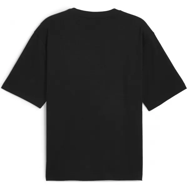  Pánské triko PUMA WARDROBE ESS BOXY TEE 62964501 PUMA BLACK 