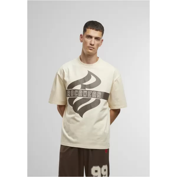  Pánské triko ROCAWEAR RWTS113 WHITE CAP GRAY 