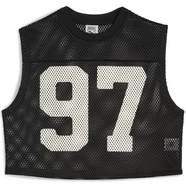  Dámské tílko PUMA X ROSÉ RELAXED MESH TOP 63380401 PUMA BLACK 