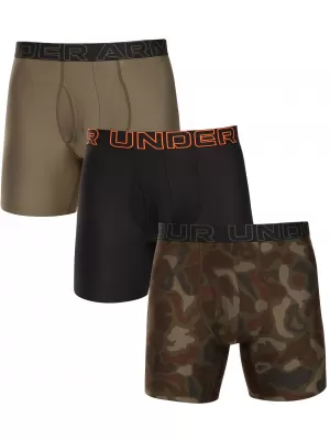 Pánské boxerky UNDER ARMOUR M UA PERF TECH (3KS) 1383879-392 BLACK W/SOLAR ORAN