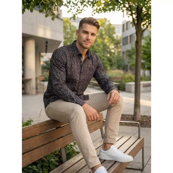  Pánská košile ALTISPORT GREEN TMAVĚ ŠEDÁ 