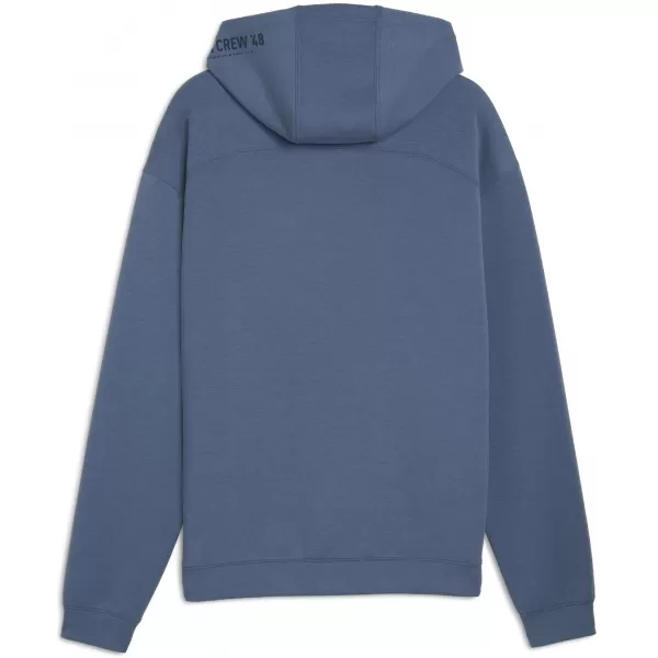  Pánská mikina PUMA M CLOUDSPUN HOODIE 52759580 DARK INDIGO HEATHER 
