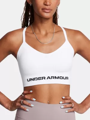 Dámská podprsenka UNDER ARMOUR VANISH SEAMLESS LOW BRA 1384417-100 BÍLÁ