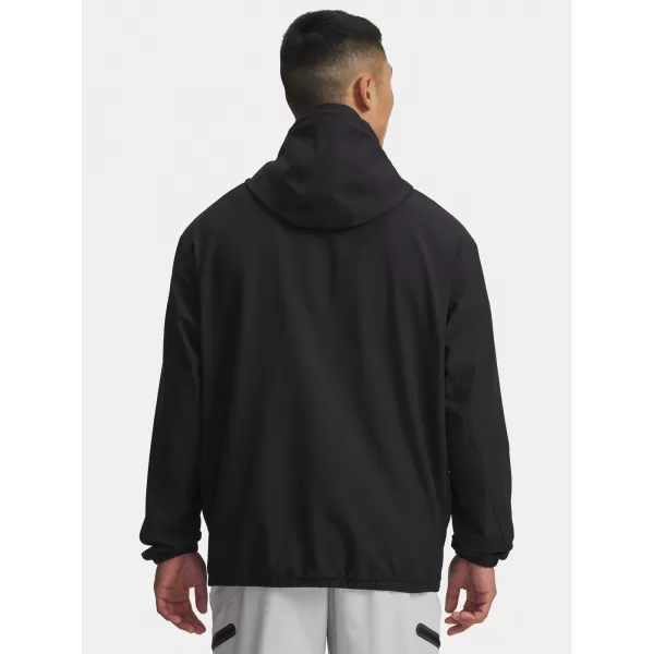  Pánská mikina UNDER ARMOUR UA UNSTOPPABLE WVN HOODIE 6003864-001 ČERNÁ 