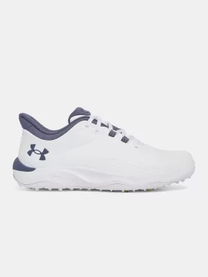 Pánské boty UNDER ARMOUR UA DRIVE PRO SL WIDE 3026921-102 BÍLÁ