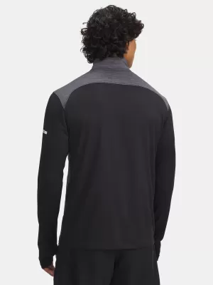 Pánské triko UNDER ARMOUR UA TECH UTILITY 1/4 ZIP 6004963-001 ČERNÁ