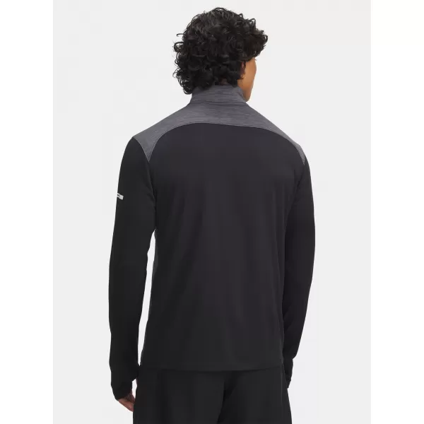  Pánské triko UNDER ARMOUR UA TECH UTILITY 1/4 ZIP 6004963-001 ČERNÁ 