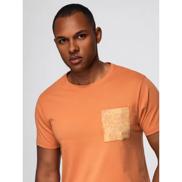  Pánské triko OMBRE OM-TSPT-0227 ORANGE 