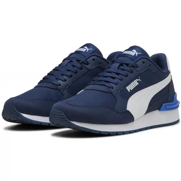  Dětské boty PUMA ST RUNNER V4 NL JR 39973909 PERSIAN BLUE/WHITE/MT BLUE 