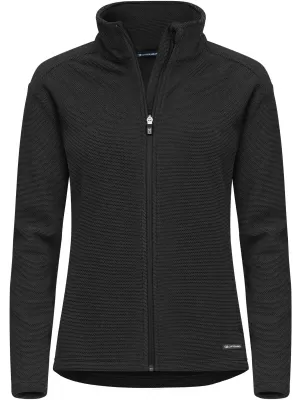 Dámská fleecová mikina CUTTER & BUCK | HUNTS FLEECE FZ WOMEN BLACK