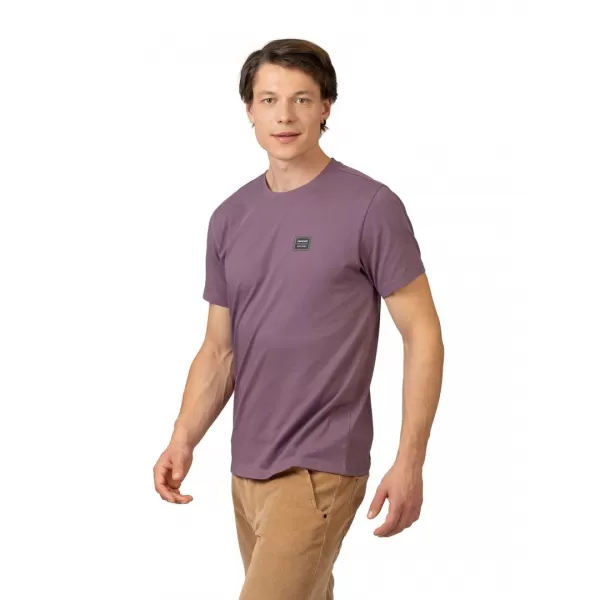  Pánské triko HANNAH ALSEK II BLACK PLUM 