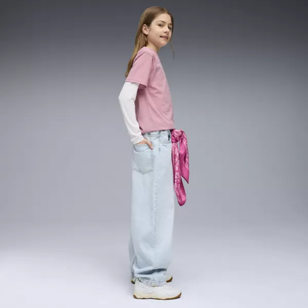  Dětské triko PUMA ESS BOXY TEE G 68513165 POISED PINK 