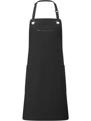 Zástěra Premier | PR 121 BLACK/CHARCOAL