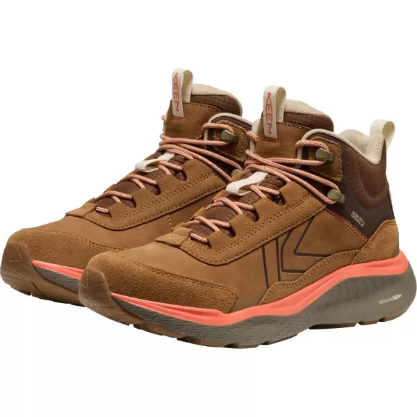  Boty KEEN LEIKI LEATHER MID WP CHIPMUNK/BISON 