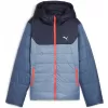 Dětské bunda PUMA ESS HOODED PADDED JACKET 68522634 COOL BLUE