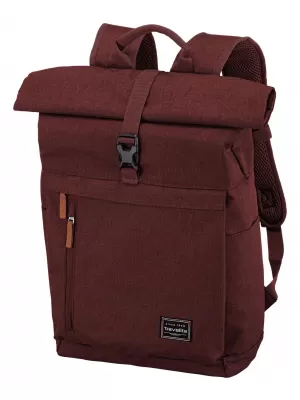 Batoh TRAVELITE BASICS ROLL-UP BACKPACK BORDEAUX