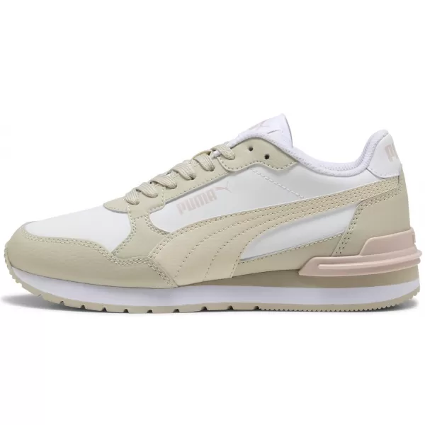  Dětské boty PUMA ST RUNNER V4 L JR 39973607 WHITE/AL SNOW/D DUST/MV MIST 