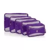 Sada organizérů HEYS ECO PACKING CUBE 5PC SET II PURPLE
