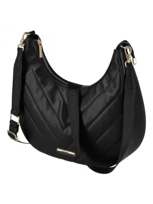 Kabelka TRAVELITE BARBARA COZY HOBO BAG BLACK
