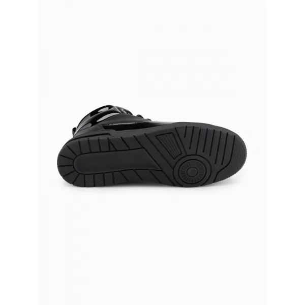  Pánské boty OMBRE OM-FOSH-0178 BLACK 