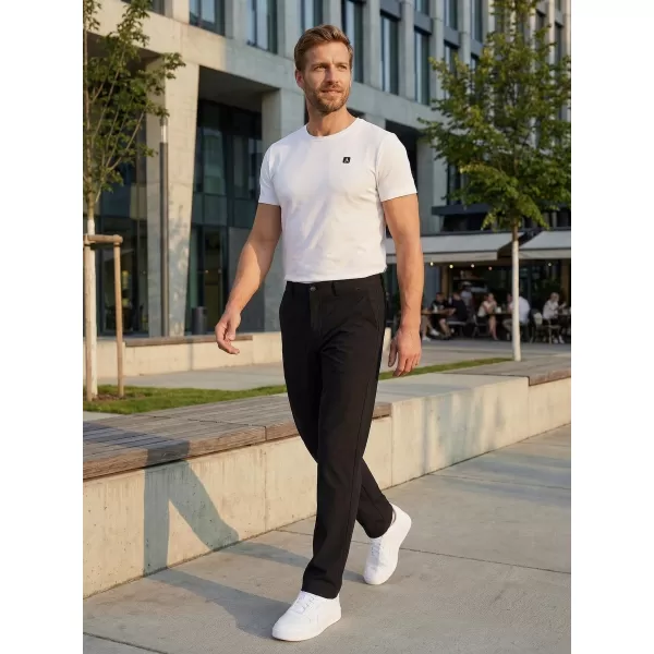  Pánské kalhoty ALTISPORT ATS TROUSER SLIM-FIT ČERNÁ 