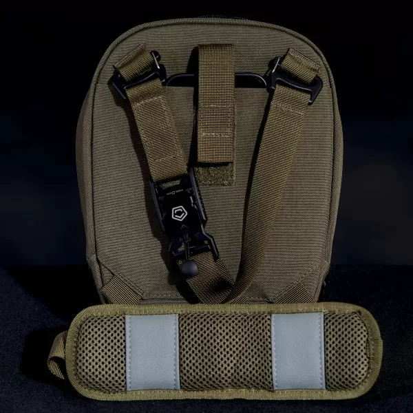  Pouzdro PENTAGON CONSUL VERTICAL SLING POUCH K16114 BROWN GREY 