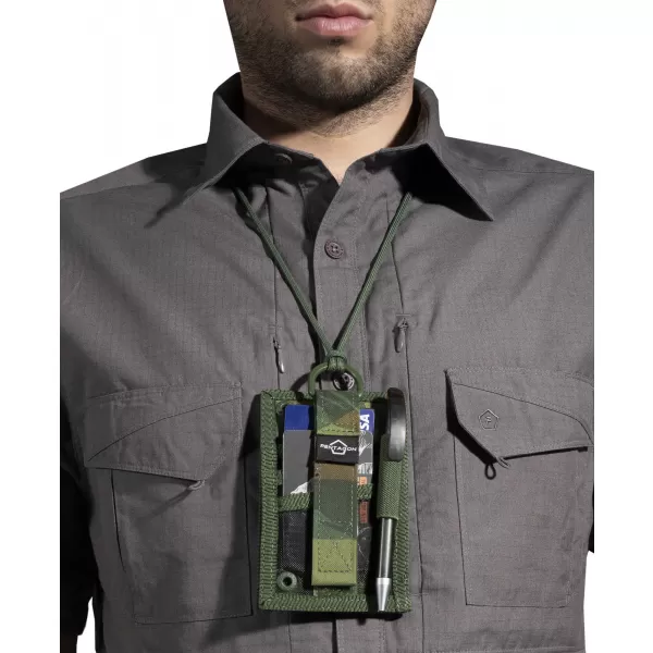  Pouzdro PENTAGON ID CARD HOLDER POUCH CAMO K17096 GREY CAMO 
