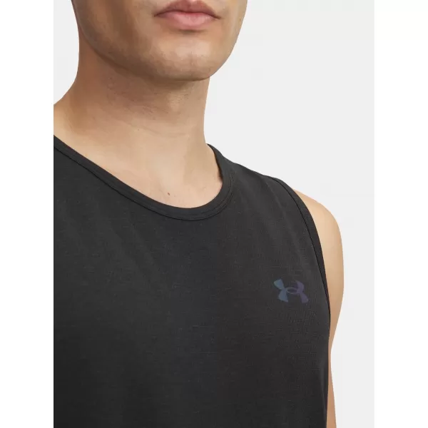  Pánské tílko UNDER ARMOUR VANISH ELITE SEAMLESS TANK 1382800-001 ČERNÁ 