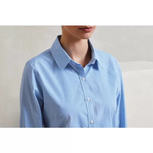  Dámská košile Premier | PR 320 LIGHT BLUE/WHITE 