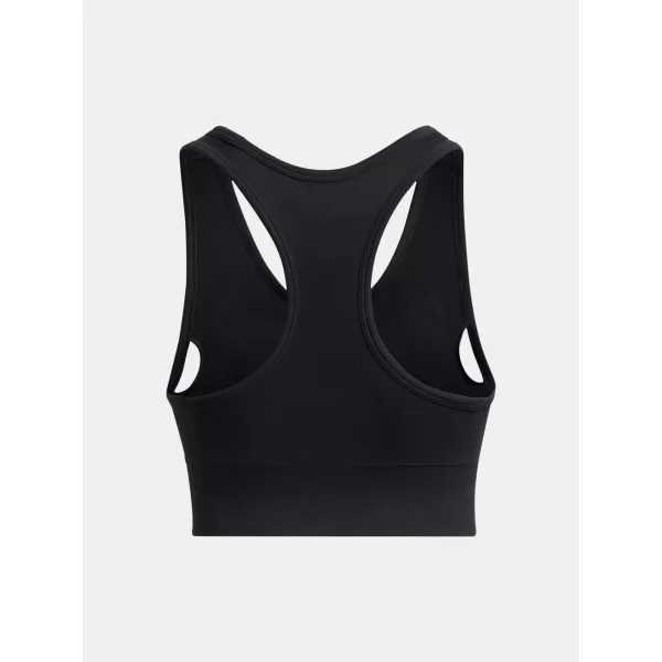  Dámská podprsenka UNDER ARMOUR VANISH SEAMLESS MID BRA 1384419-001 ČERNÁ 