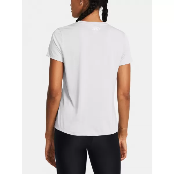  Dámské triko UNDER ARMOUR TECH SSV- TWIST 1384227-014 ŠEDÁ 