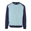 Pánská mikina URBAN CLASSICS TB3830 OCEAN BLUE/DARK BLUE