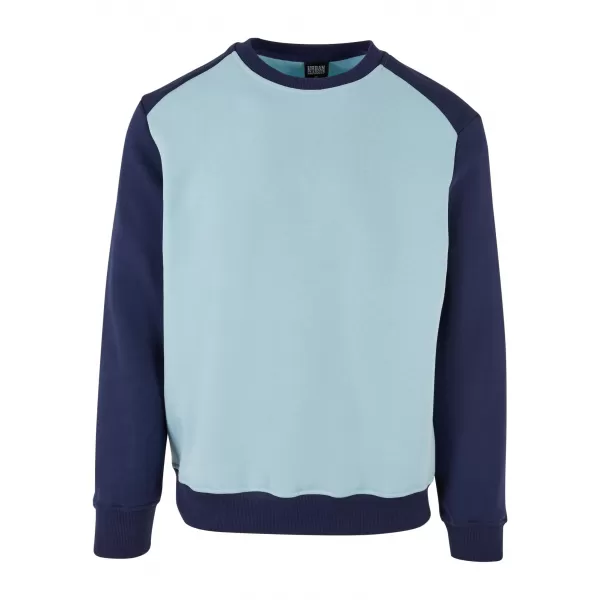  Pánská mikina URBAN CLASSICS TB3830 OCEAN BLUE/DARK BLUE 