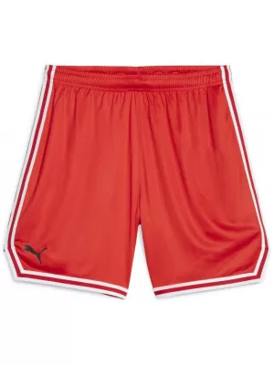 Pánské kraťasy PUMA HOOPS TEAM GAME SHORT 67662904 PUMA RED