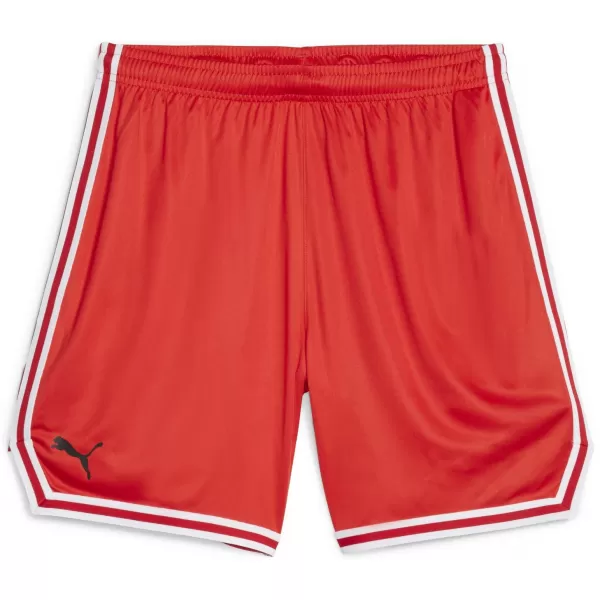  Pánské kraťasy PUMA HOOPS TEAM GAME SHORT 67662904 PUMA RED 
