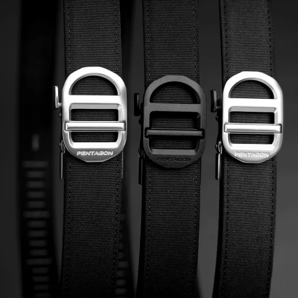  Pásek PENTAGON CHUCK RATCHET BELT DRK K17104 BLACK 