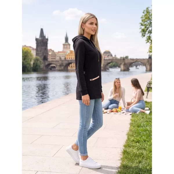  Dámská mikina ALTISPORT GITA ČERNÁ 