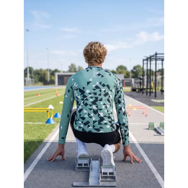  Pánské funkční kompresní triko premium ALTISPORT VOJ/ALM108TR03 MILITARY 